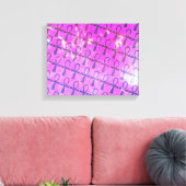 Ankh Pattern Leinwanddruck (Insitu (Wohnzimmer))
