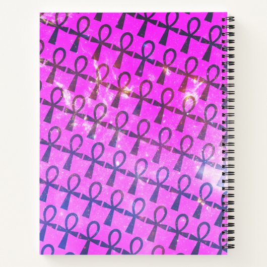 Ankh Pattern Notizblock (Rückseite)