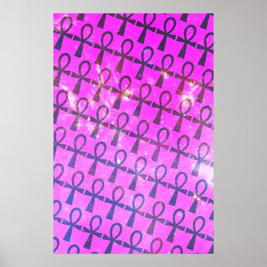 Ankh Pattern Poster (Vorne)