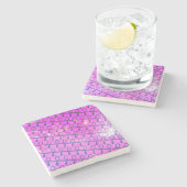 Ankh Pattern Steinuntersetzer (Seitenansicht)