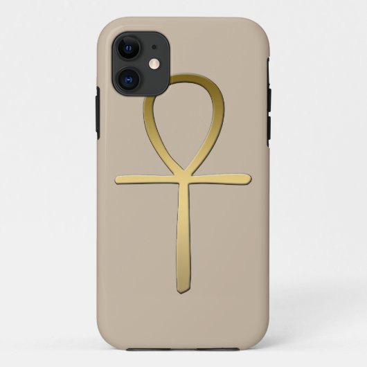 Ankh queres ägyptisches Symbol Case-Mate iPhone Hülle (Rückseite)
