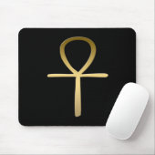 Ankh queres ägyptisches Symbol Mousepad (Mit Mouse)