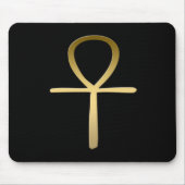 Ankh queres ägyptisches Symbol Mousepad (Vorne)