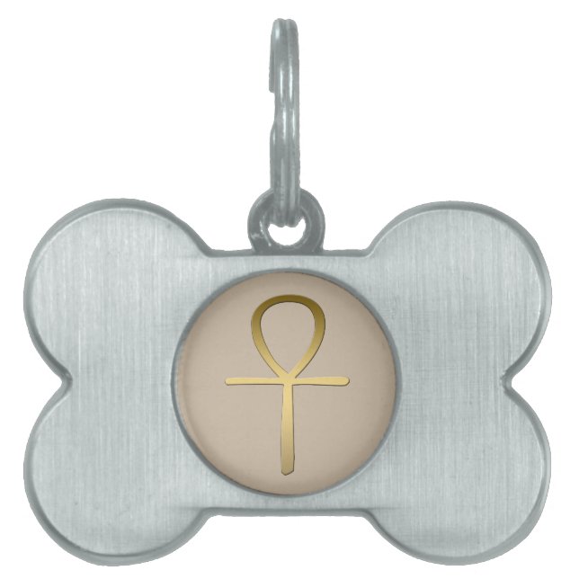Ankh queres ägyptisches Symbol Tiermarke (Vorderseite)