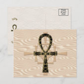 Ankh Sand Postcard Postkarte (Vorne/Hinten)