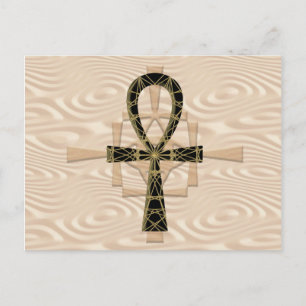 Ankh Sand Postcard Postkarte