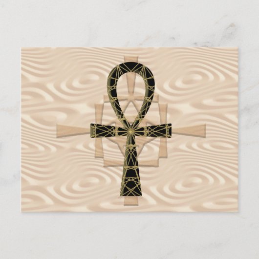 Ankh Sand Postcard Postkarte (Vorderseite)