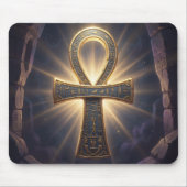 Ankh Symbol Bedeutung – Schlüssel des Lebens´12 Mousepad (Vorne)