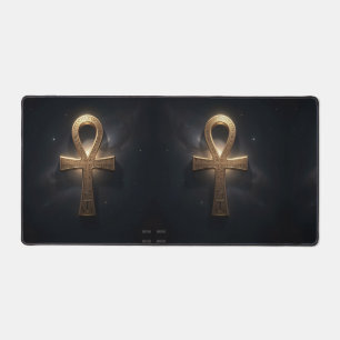 Ankh Symbol Bedeutung – Schlüssel des Lebens´2 Schreibtischunterlage