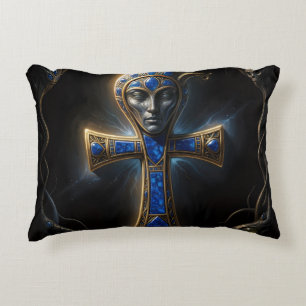Ankh Symbol Bedeutung – Schlüssel des Lebens´3 Dekokissen