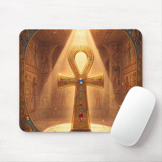 Ankh Symbol Bedeutung – Schlüssel des Lebens´6 Mousepad (Mit Mouse)