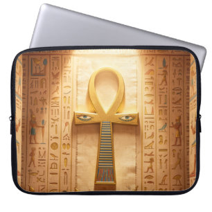 Ankh Symbol Bedeutung – Schlüssel des Lebens´9 Laptopschutzhülle