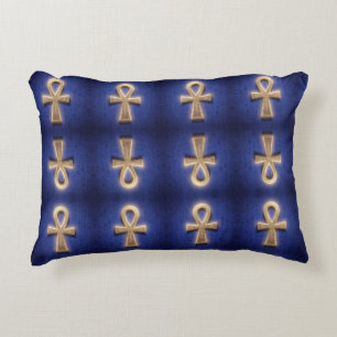 Ankh Symbol Bedeutung – Schlüssel des Lebens Dekokissen