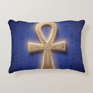 Ankh Symbol Bedeutung – Schlüssel des Lebens Dekokissen