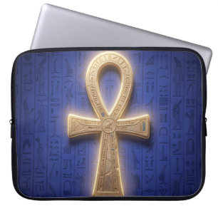 Ankh Symbol Bedeutung – Schlüssel des Lebens Laptopschutzhülle