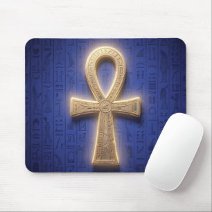 Ankh Symbol Bedeutung – Schlüssel des Lebens Mousepad
