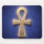 Ankh Symbol Bedeutung – Schlüssel des Lebens Mousepad (Vorne)