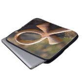 Ankh-Symbol Laptopschutzhülle (Vorne Knopf)