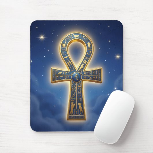 Ankh Symbol Meaning – Key of Life´11 Mousepad (Mit Mouse)