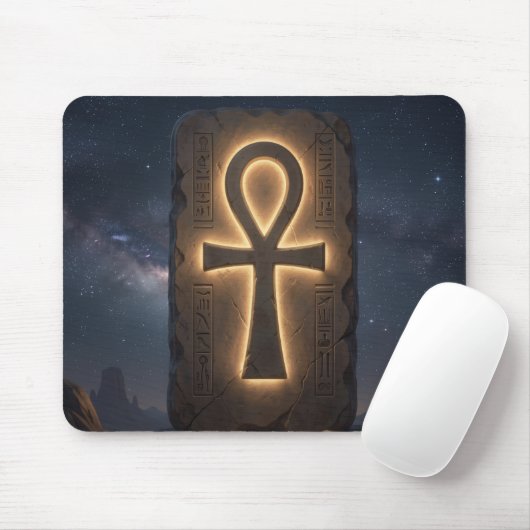 Ankh Symbol Meaning – Key of Life´12 Mousepad (Mit Mouse)