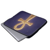 Ankh Symbol Meaning – Key of Life´3 Laptopschutzhülle (Vorne Knopf)