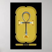 Ankh Symbol Poster (Vorne)