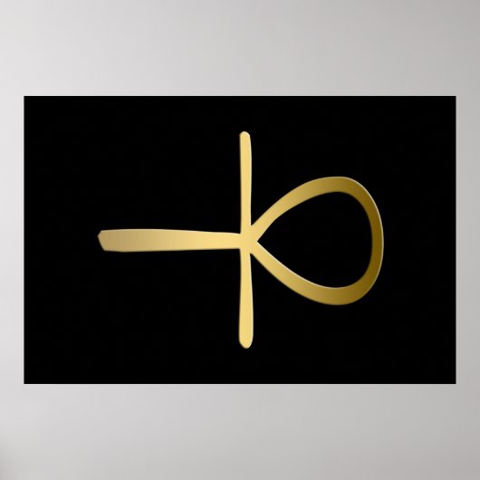 Ankh-Symbol Poster (Vorne)