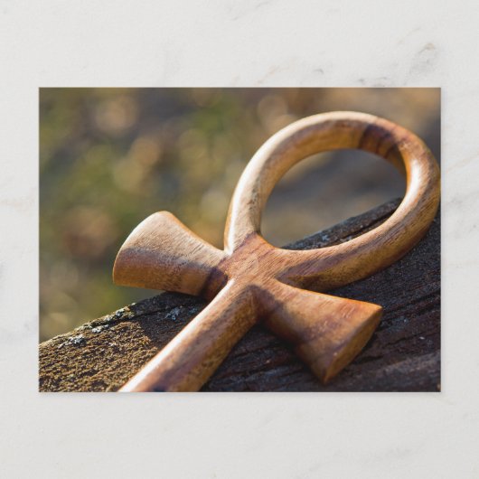 Ankh-Symbol Postkarte (Vorderseite)