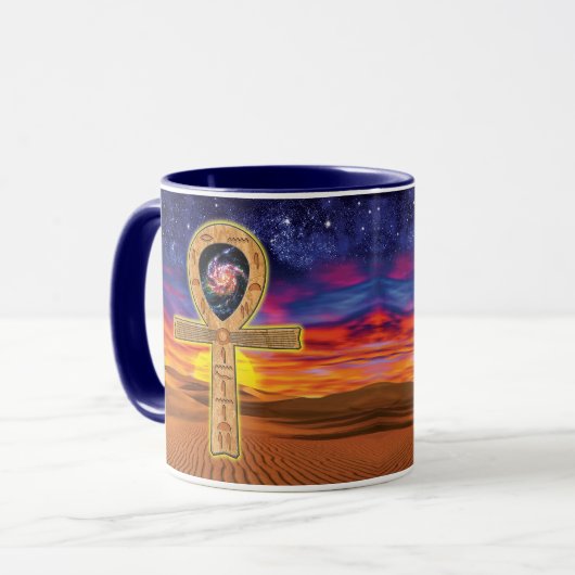 Ankh Tasse (Vorderseite Links)