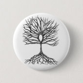 Ankh Tree of LIfe Design Button (Vorderseite)