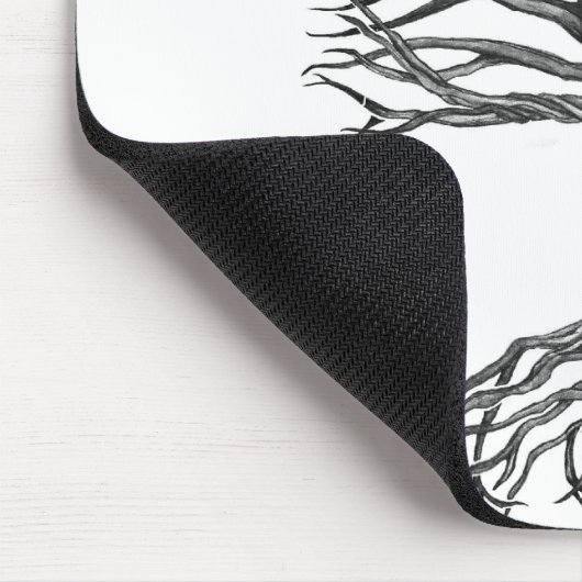 Ankh Tree of LIfe Design Mousepad (Ecke)