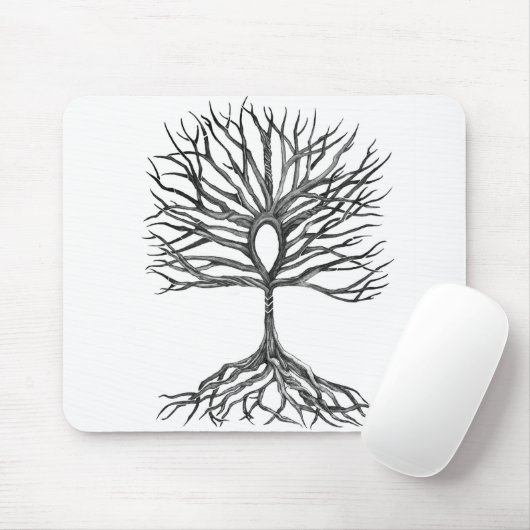 Ankh Tree of LIfe Design Mousepad (Mit Mouse)