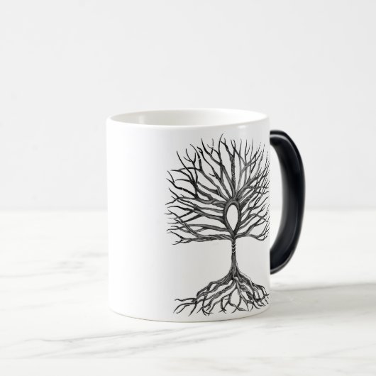 Ankh Tree of LIfe Design Verwandlungstasse (VorderseiteRechts)