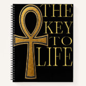 Ankh Wisdom Notebook Hardcover Notizblock (Vorderseite)