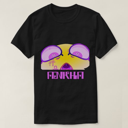 Ankha Cat Ägyptisch T-Shirt (Design vorne)