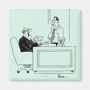 Anklage am Büro Magnet