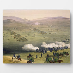 Anklage der Light Cavalry Brigade, 25. Oktober Fotoplatte