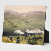 Anklage der Light Cavalry Brigade, 25. Oktober Fotoplatte (Seite)