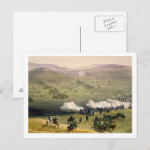Anklage der Light Cavalry Brigade, 25. Oktober Postkarte (Vorne/Hinten)