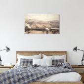 Anklage der Light Cavalry Brigade Leinwanddruck (Insitu (Schlafzimmer))