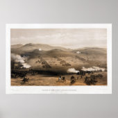 Anklage der Light Cavalry Brigade von Simpson Poster (Vorne)