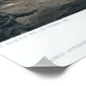 Anklage der schweren Kavalleriebrigade Poster (Ecke)