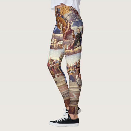 Anklage des Heiligen Sakraments durch Raphael Leggings (Links)