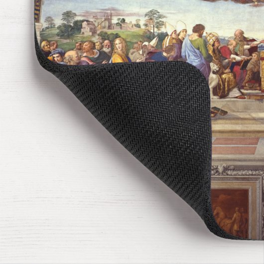 Anklage des Heiligen Sakraments durch Raphael Mousepad (Ecke)