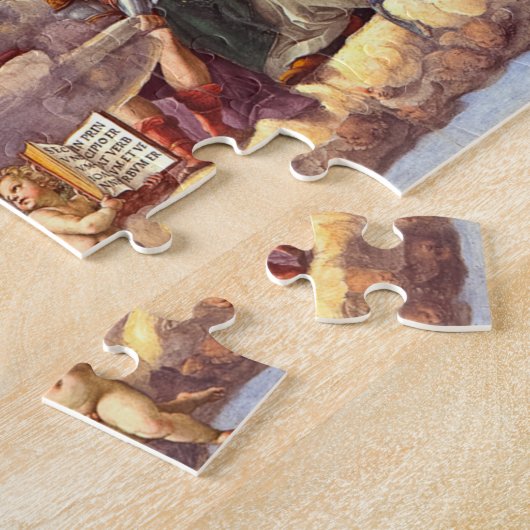 Anklage des Heiligen Sakraments durch Raphael Puzzle (Seite)