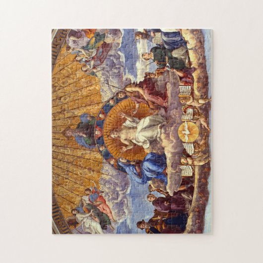 Anklage des Heiligen Sakraments durch Raphael Puzzle (Vertikal)