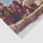 Anklage des Heiligen Sakraments durch Raphael Seidenpapier (Detail)
