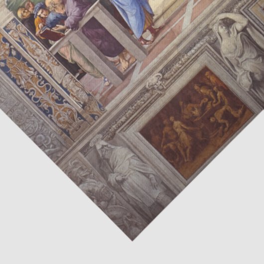 Anklage des Heiligen Sakraments durch Raphael Seidenpapier (Detail)