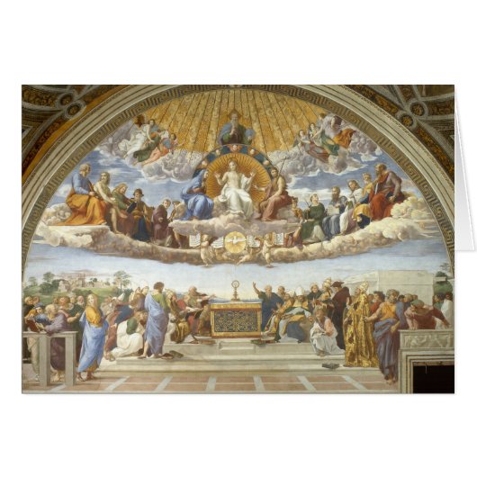 Anklage des Heiligen Sakraments, Raphael Sanzio (Vorderseite (Horizontal))