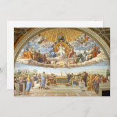 Anklage des Heiligen Sakraments, Raphael Sanzio (Vorne/Hinten)